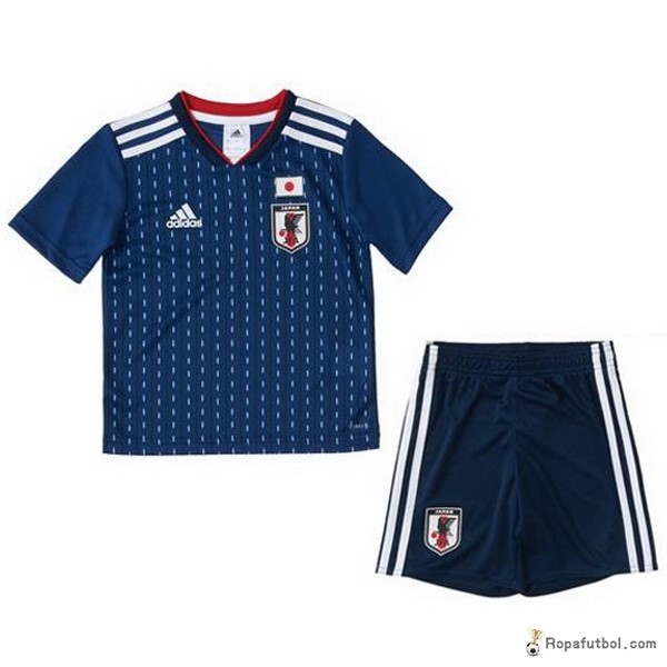 Camiseta Japón Replica Primera Ropa Niños 2018 Azul